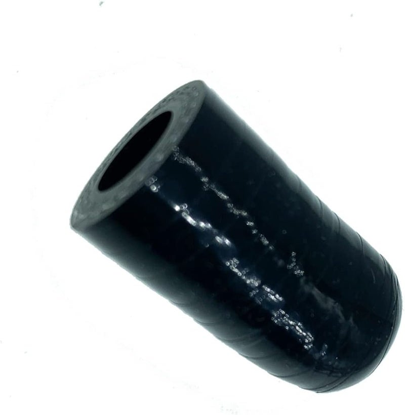 bekelan 3/8" (9.5mm) Black Universal Reinforced Silicone Coolant Cap With Clamp For bypass heater Vacuum Water Port Protective End Cap Kit - Image 2